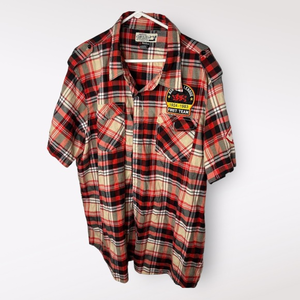 Swagnificent Raw Blue Rugby Themed Shirt‎